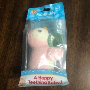 Raz baby Raz buddy Teether Holder. Detachable Teether.0M+